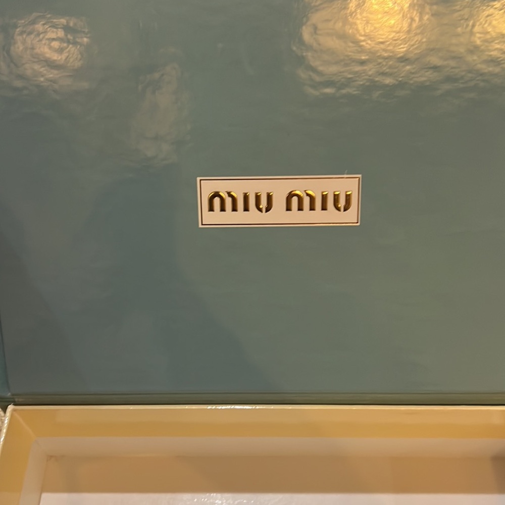Gorgeous Miu Miu Velvet Empty Box - image 3